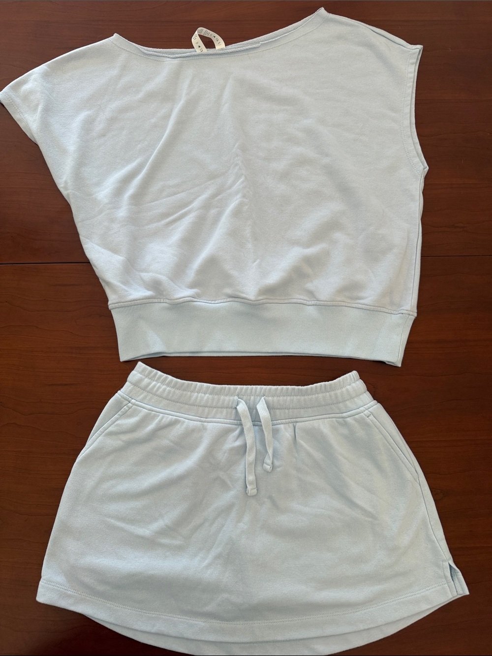 Women’s Two-Piece Lounge Set in Light Blue